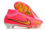 Nike Luminous Pack Suit Pink Assassin Fifteenth Generation High Top World Cup soccer shoes