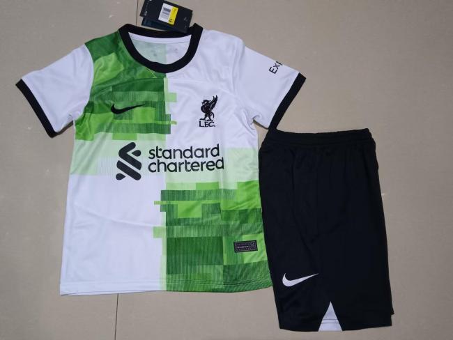 2023-24 Liverpool away kids jersey