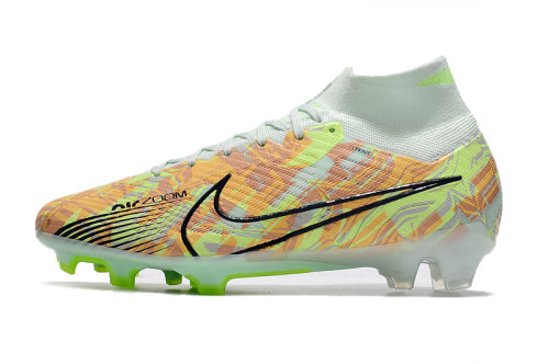 Nike Assassin fifth high-top Bonded Pack set with built-in full air cushion waterproof knitted FG football shoes