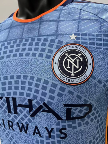 New York City 2023-24 home player version soccer jerseys 