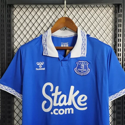 Everton 2023-24 home soccer jerseys