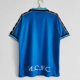 Manchester City 1997-99 home soccer jerseys