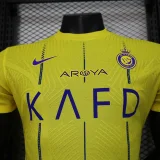 Saudi Al Nassr 2023-24 Ronaldo Player version home soccer jerseys