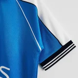Manchester City 1999-01 home soccer jerseys