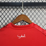 2023-24 Morocco home soccer jerseys 