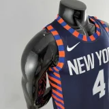 New York Knicks ROSE #4 Striped NBA Jersey