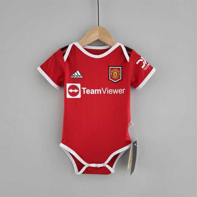 2022-23 Manchester United home Baby soccer jerseys