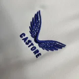 Rangers 2023-24 away kids soccer jerseys 