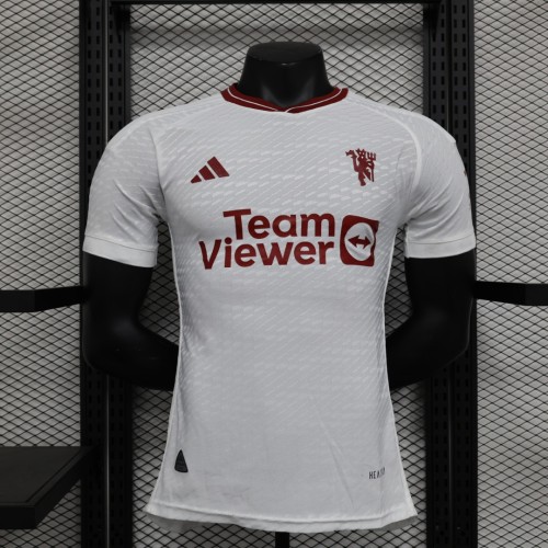 Manchester united 2023-24 away Player Edition soccer jerseys