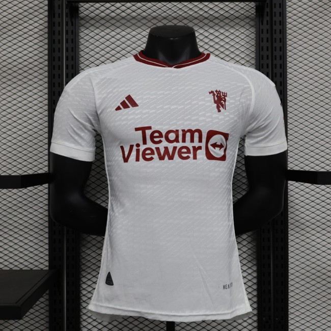 Manchester united 2023-24 away Player Edition soccer jerseys
