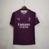 2022-23 AC Milan dark red goalkeeper soccer jerseys