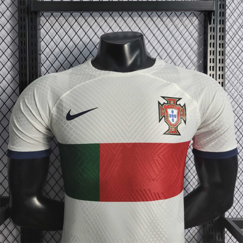 2022 Portugal away player version soccer jerseys 