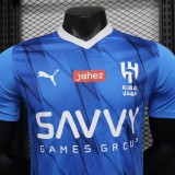 Al Hilal Home 2023-24 home player version soccer jerseys
