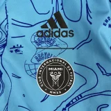 Inter Miami international Messi 2023-24 Trench Coat Reversible