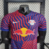 2023-24 Red Bull RB Leipzig away player version soccer jerseys