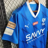 Al Hilal Home 2023-24 home soccer jersey