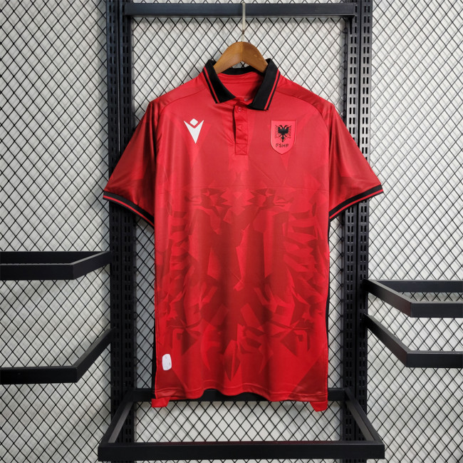 2023 Albania home soccer jerseys