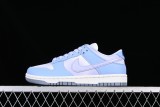 Nk Dunk Low  Blue Canvas  shoes