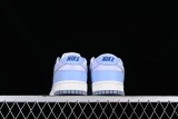Nk Dunk Low  Blue Canvas  shoes
