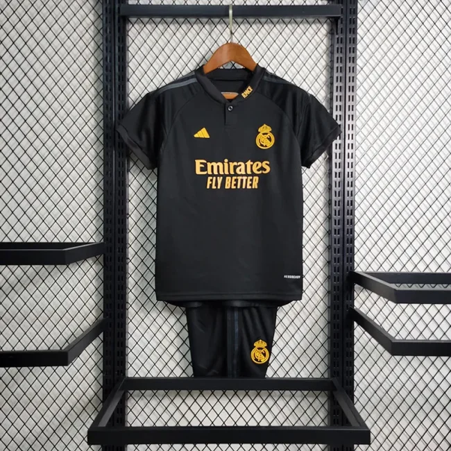 Real madrid 2023-24 Kids 2 away soccer jerseys