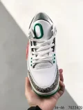 White and green embroidery 36-47 with half size