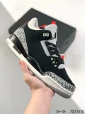 AJ3 black 36-47 with a half size