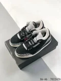 AJ3 black 36-47 with a half size