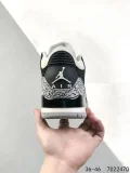 AJ3 black 36-47 with a half size