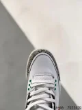 White and green embroidery 36-47 with half size