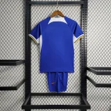 Chelsea 2023-24 home kids soccer jerseys