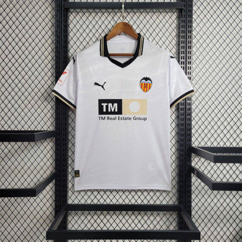 2023-24 Valencia home soccer jerseys 