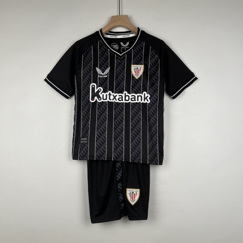2023-24 Kids Goalkeeper Athletic Bilbao Black