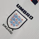 England 1998 home soccer jerseys