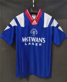 Retro Rangers 1992-94 home Soccer jersey