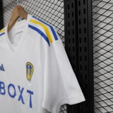 Leeds United 2023-24 home soccer jerseys