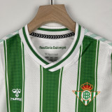 2023-24 Kids Real Betis home soccer jerseys 
