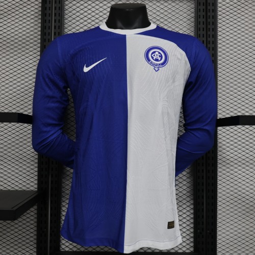2023-24 Atletico Madrid away player version long sleeves soccer jerseys