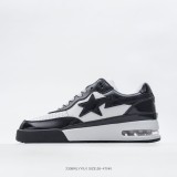 BAPE Black Sta Low