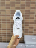 Nike air force toe leather low top sneakers