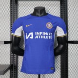 Chelsea 2023-24 Home Advertising Edition Player Version Soccer Jerseys