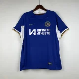 Chelsea 2023-24 Home Advertising Edition Soccer Jerseys 