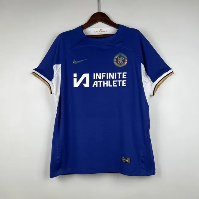 Chelsea 2023-24 Home Advertising Edition Soccer Jerseys 