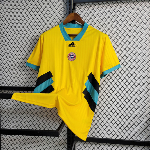 2023-24 Bayern yellow soccer jerseys 