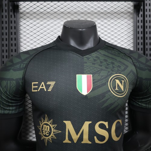 2023-24 Naples second away game player version  soccer jerseys