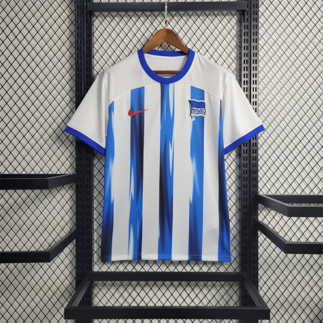 2023-24 Hertha BSC home soccer jerseys 