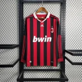 AC Milan 2009-10 home Long Sleeve