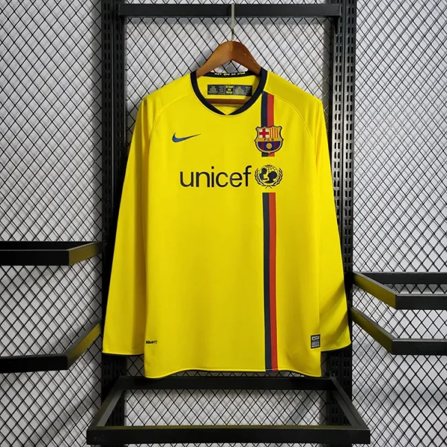 Retro Barcelona 2008-09 Away Long Sleeve