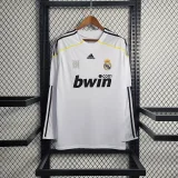 Real Madrid 2009-10 Home Long Sleeve