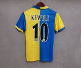1998 Leeds United away blue/yellow