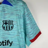 Barcelona 2023-24 away soccer jerseys